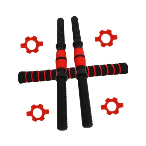 POPETPOP 1 Barra De Mancuernas Con Barra De Barra De Pesa Kettlebell Peaven Barbell Clip Grips Rack Barbell Rack Rack Soporte Cabellado Cabellado Correa Manija De Carcasa De Conectores