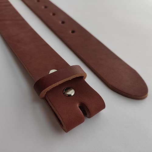 1.5 inch Men's Cowhide Leather Belt 38mm Classic without Buckle4