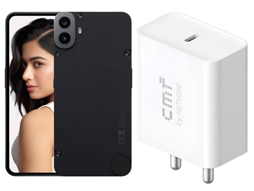 Image of Original 33W CMF by Nothing Type-C Power Fast Charger Adapter for CMF Phone 1 | Nothing Phone 2a Plus | Phone 2a | Phone 2 | Phone 1 | 33w Quick Charge 3A Wall PPS Technology Support Nothing Phone