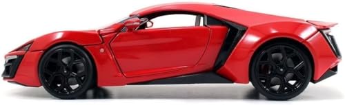 Image of Kids Toy car 1:24 Diecast Metal Car Model Hyper Toy Car for Kids Pull Back Metal Cars with 4 Openable Doors Light and Musical Sound (Multi)