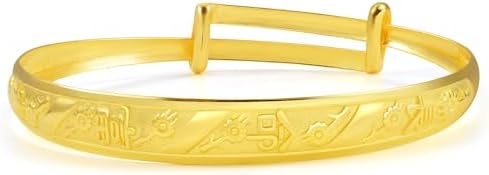 CHOW SANG SANG 999.9 24K Pure Gold Bangle Price-by-Weight 2.99g