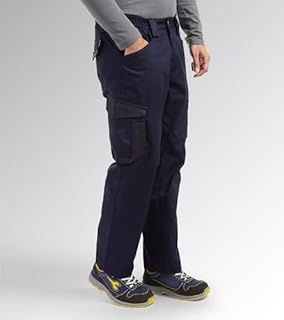 Diadora Utility, PANT STAFF CARGO, Pantalone da Lavoro, Blu (Classic Navy), taglia 52/54 IT (XL EU)
