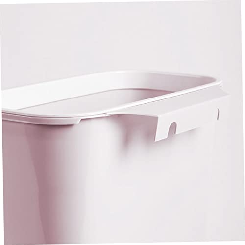 Caneca de basura rectangular beige para cocina miniatura 4