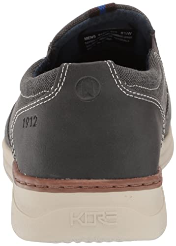 Nunn Bush Men's Kore Tour Canvas Plain Toe Slip-on Athletic Style Sneaker Loafer3