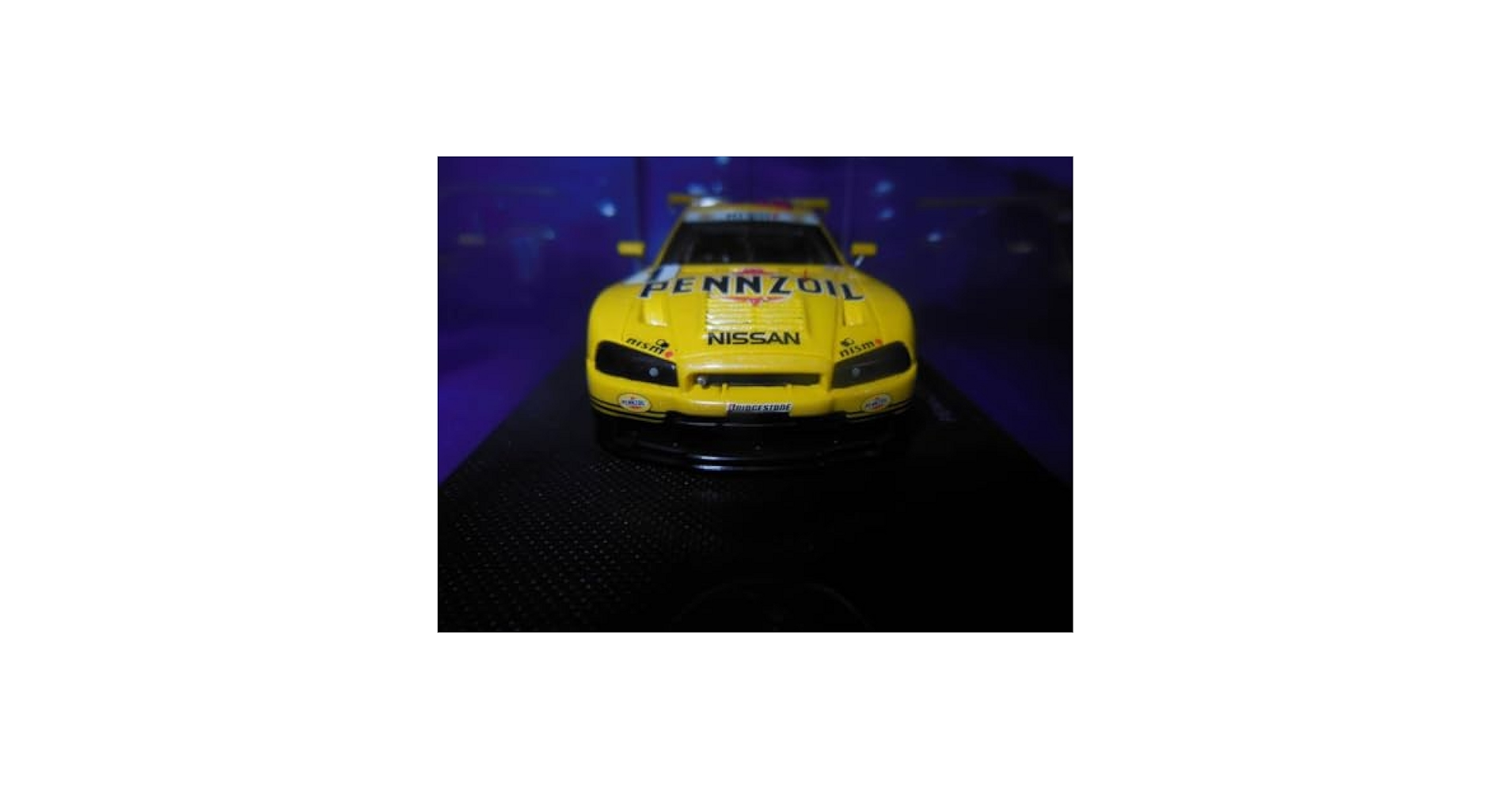 R34ペンスオイル･ニスモ GT-R のミニカー TAMIYA 1/24 NISSAN PENNZOIL NISMO GT-R (R34) Plastic Model