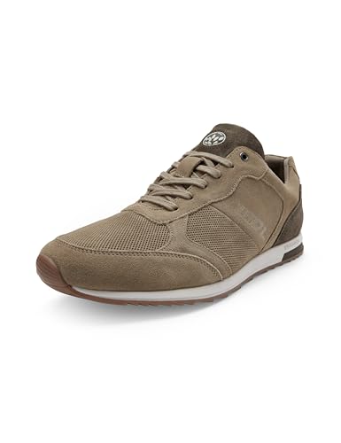 Image of Woodland Men's Olive Nubuk Casual Shoes-UK-5 (Euro 39)