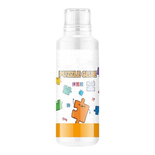 パズル用接着剤、パズルセーバー接着剤, スポンジヘッドパズル接着剤シート速乾性 | 強粘着ジグソーパズルのり紙木工パズル用接着剤、透明接着、スポンジヘッド付きの透明パズル用接着剤。壁紙を明るくしたり、固定したり