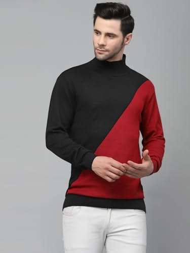 Image of Style Quotient Mens Grey Solid Sweaters