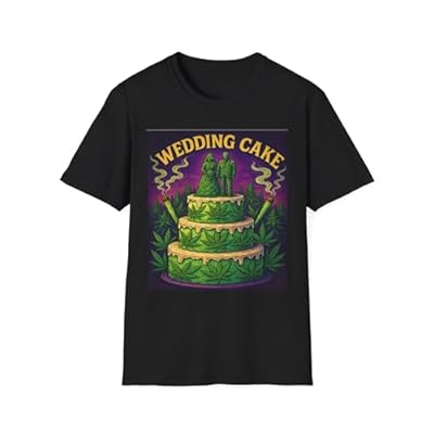 Funny Wedding Cake Strain Stoner T-Shirt, Cannabis Tee, Marijuana Shirt, Weed Lover Gift, 420 Clothing