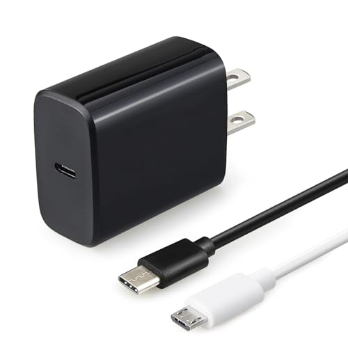 20W USB C Fast Charger Block & Cord for Samsung Tablet S10+, A9+, A8, S9 FE, Galaxy Z Fold6, Google Pixel 9 Pro XL