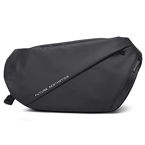 Image of BANGE Sling Bag for Men, Lightweight Crossbody Bag Backpack,Waterproof Travel Chest Bag For Cycling