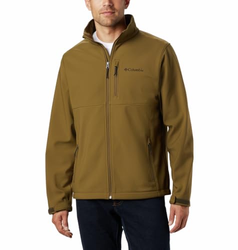 Image of Columbia Men Polyester Short Length Omni-Shield Ascender Softshell Hiking and Trekking Jacket