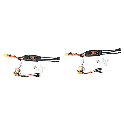 Moteur brushless A2212 1000KV 2200KV et ESC 40A pour drone et avion RC