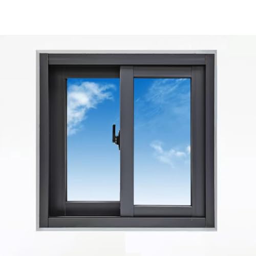 Generico Sostituzione finestre domestiche, Finestra Scorrevole in Alluminio di Grandi Dimensioni, Finestra a vasistas for Cantina, Bagno, capannoni e pollai(20x12in/50x30cm)