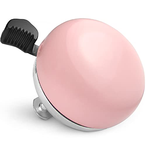 Marque Beach Cruiser Bike Bell – Classic Bicycle Bell Design For Adults And Kids With Traditional Ring Sound (Pink) #TOP21