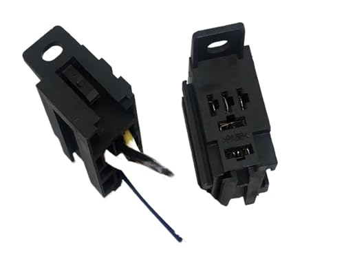 Relais 5 broches V6C-30A commutation stable 12V 24V avec son embase
