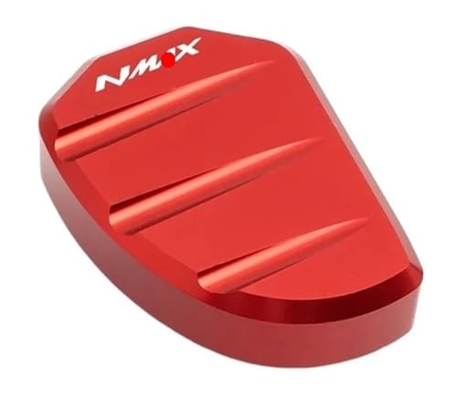 Plaque d'agrandissement pour béquille XMAX 300 Rouge