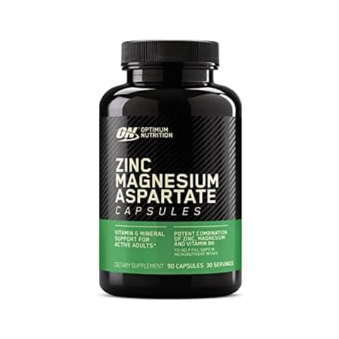Optimum Nutrition Muscle Recovery and Endurance Supplement for Men and Women, Zinc and Magnesium Supplement, 180 Count Cover