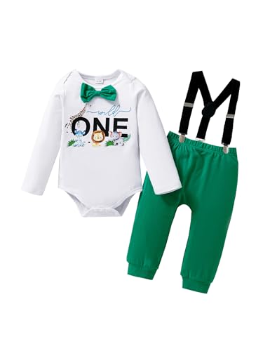 Baby bambino wild one 1st birthday outfit