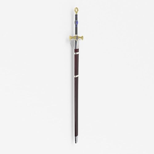 Miniatura 9 de 2 soportes de espada para colgar en la pared, soporte de espada láser, estante para colgar en la pared, estante de espadas de juguete de Halloween