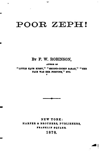 Poor Zeph! 1517588189 Book Cover