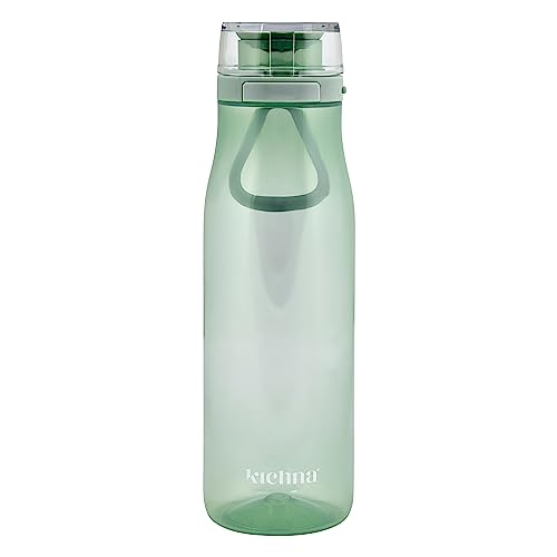 Kichna The Quencher Sports Drinks Water Bottle 700ml, Pistachio Green, 700 ml