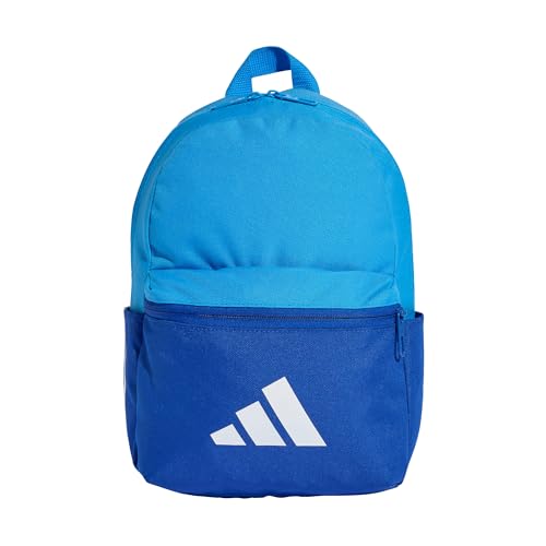 adidas Mixte enfant LITTLE KIDS LOGO BACKPACK, Lucid Ray Blue/team royal blue/white, One size
