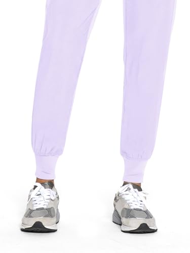 Image of COZYFIT Womens Scrub Pants - Soft Stretch Yoga Style with 5 Pockets, Slim Fit Jogger Scrubs Pants for Women