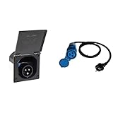 as - Schwabe Camping CEE-Caravan-Einspeisungsstecker & Camping CEE-Adapterleitung Caravan