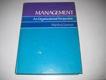 Hardcover Management: An Organizational Perspective Book