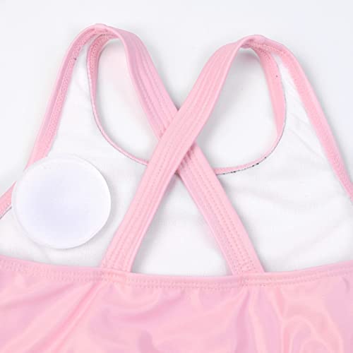 Mirawise Girls Swimsuits Swimwear Bathing Suit Beach Bikini Two Piece Tie Front Swimsiuts 4-13Y4