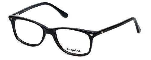 Esquire Designer Eyeglasses EQ1508 in Black 51mm DEMO LENS