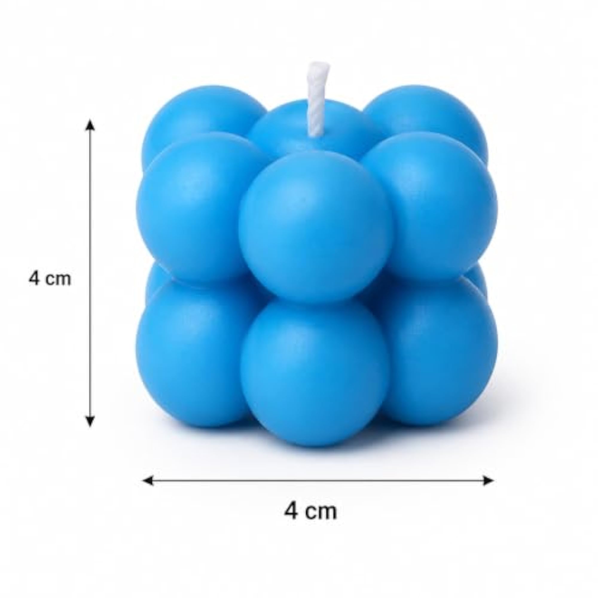 Eco-Friendly Scented Mini Bubble Cute Candles, 6Pc Gift Set