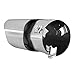 Exhaust tip - To Fit 1.75 to 2.5 Inch Exhaust tail Pipe Diameter- Stainless Steel to give chrome effect - Car Muffler tips