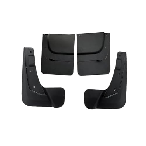 車用マッドフラップ Haval H9 MK2 2024 2025 2026 リア アンチスプラッシュ マッドフラップ ガード フェンダー ホイール保護 マッドガード アクセサリーキット(4pcs)