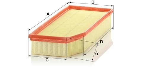 MANN-FILTER C 38 145 Filtro Dell'aria - Per Autovetture + Veicoli Commeriali - 3