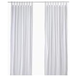 IKEA Matilda Sheer Curtains 1 Pair, White 101.119.84