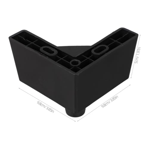 Patas para sofás y muebles de repuesto ajustables con tornillos de montaje 8