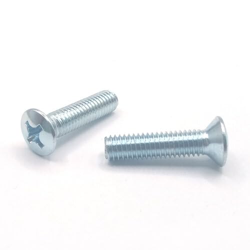 Linsensenkschraube mit Kreuz PH - DIN 966 / ISO 7047 - Stahl verzinkt (M5 x 20, 1000 Stück)