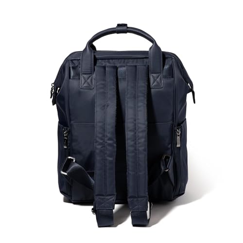 Image of Baggallini Chelsea Laptop Backpack, French Navy Twill