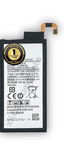 Image of EB-BG925ABA Battery for Samsung Galaxy S6 Edge 2600 mah Battery with 1 Year Warranty**** (T298)