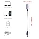 Cerioll USB Anschluss Leselampe, USB Schwanenhals, Computerlampe LED Lampe USB Anschluss, USB LED Lampe, USB-Lampen, USB-Leselampe, LED-USB-Licht, USB Schwanenhals Lampe, Notebook-Leselampe