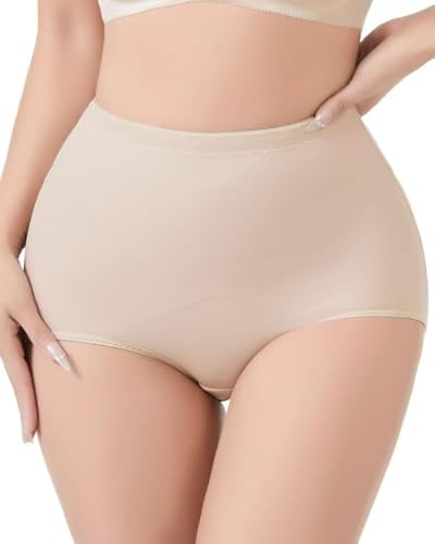 Image of Dulchany Tummy Control Shapewear Panties for Women Body Shaper Underwear Girdle Panty