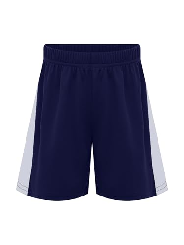 Kids Boys High Waist Running Shorts Loose Fit Basketball Football Athletic Sport Gym Shorts