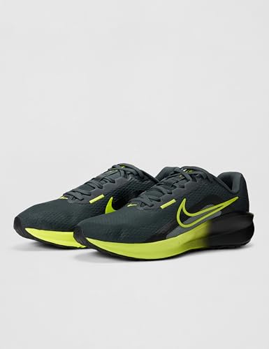 Nike Nike Men's Downshifter 13 Road Running Shoes, Anthracite/Cyber-Black-Smoke Grey, 7