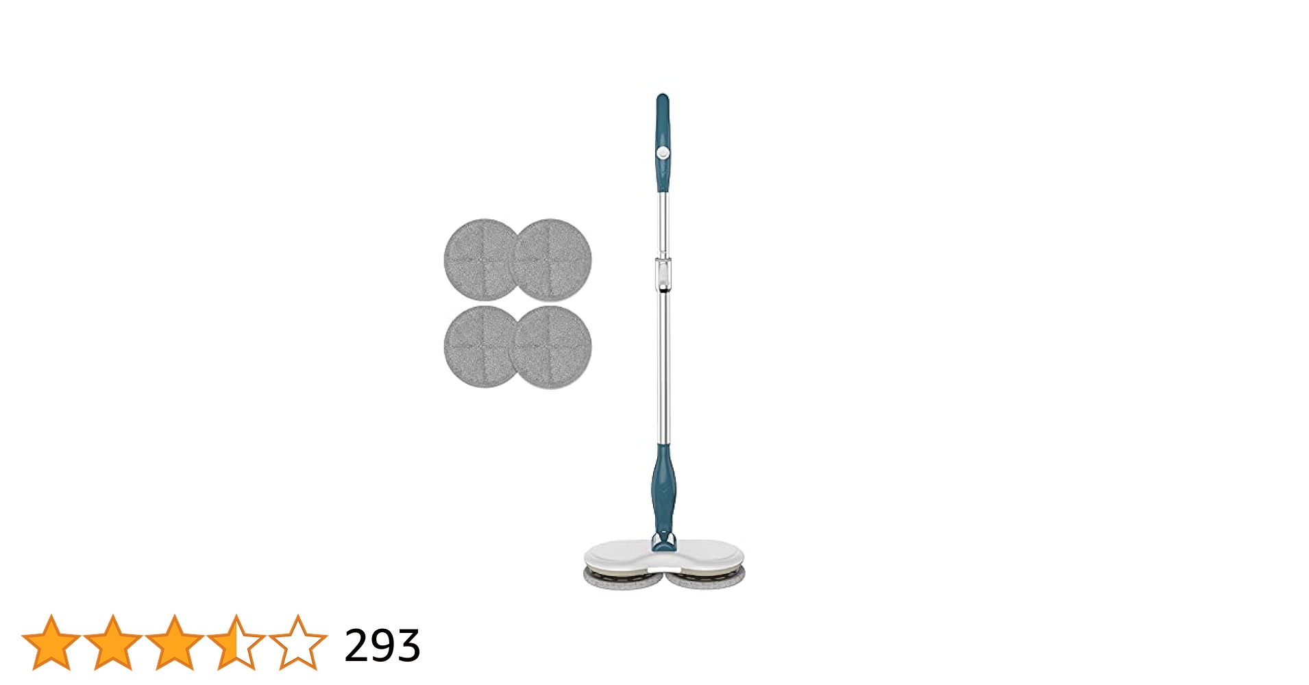 Amazon｜GOBOT 電動モップ コードレス回転モップクリーナー 水