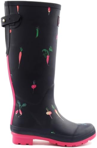 Joules Welly Print Navy Vegetables 6 B (M) Review | Image 1