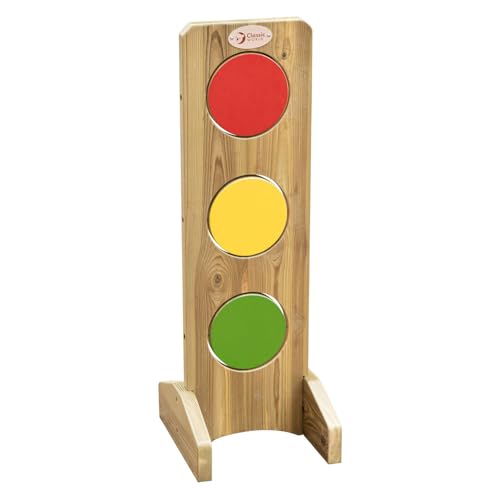 Jouet feu de signalisation bois Classic World pour apprendre la circulation