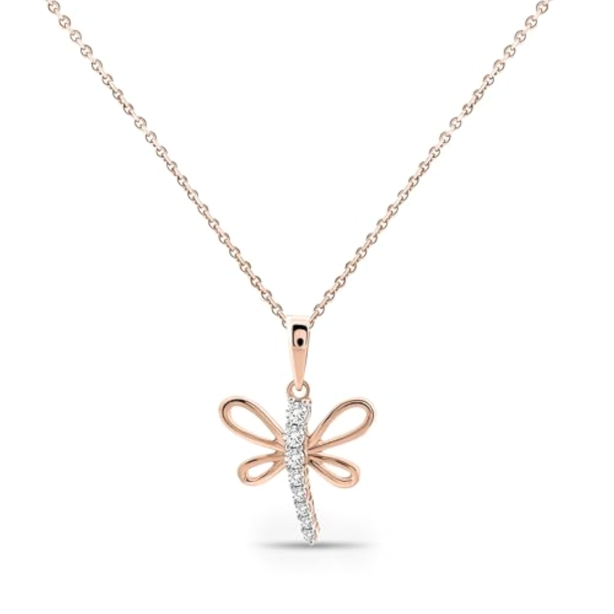 Women's Lab Grown Diamond Pendant in 925 Sterling Silver