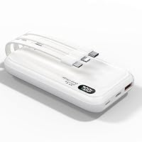 Amazon | モバイルバッテリー 大容量 20000mAh 5台同時充電 小型 22.5w
